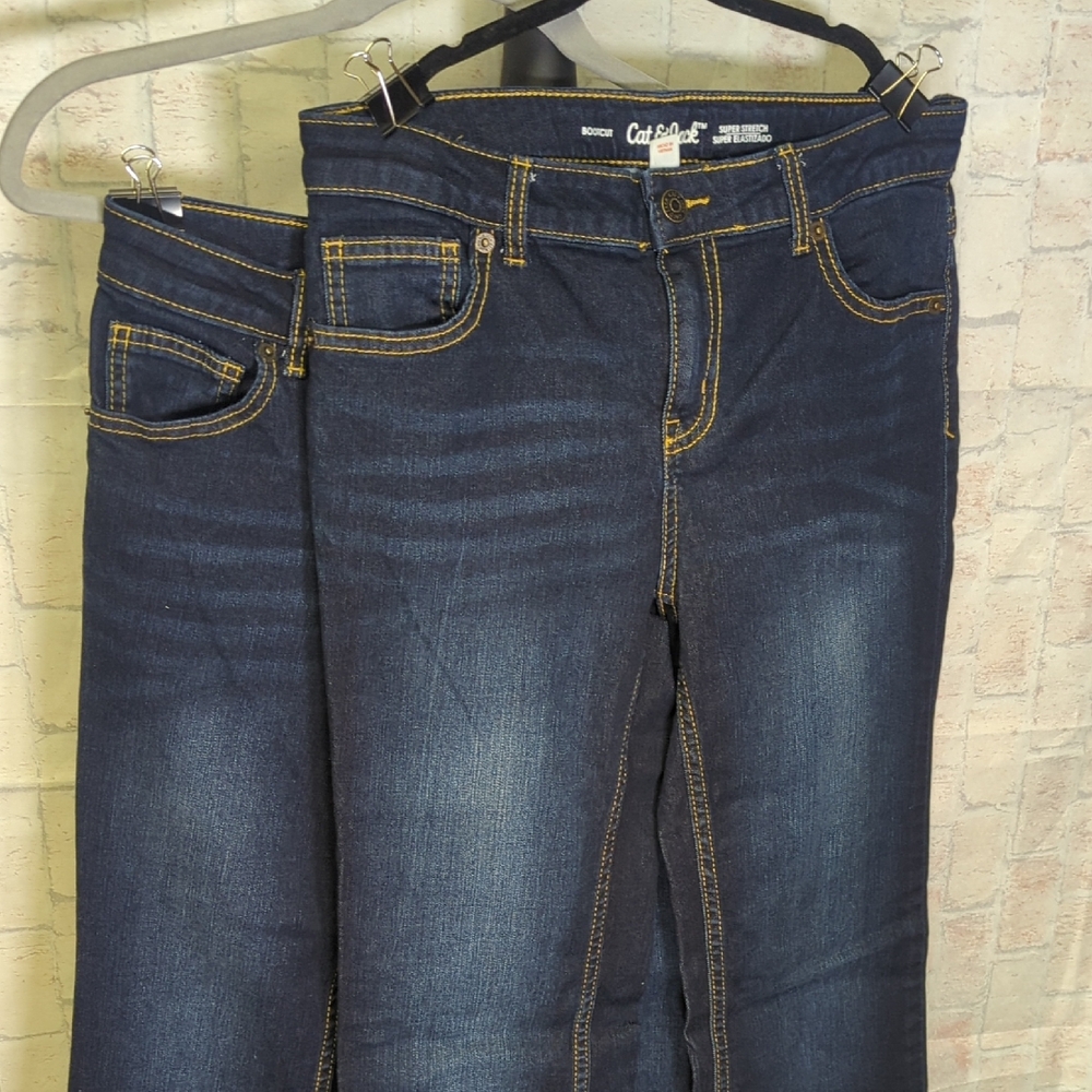 Girls XL 14 Cat & Jack Bundle Jeans T-shirt